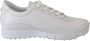 Jimmy Choo Elegante witte leren sneakers White Dames - Thumbnail 1