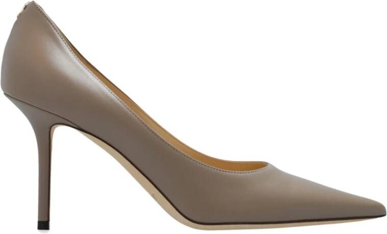 Jimmy Choo Liefde leren stiletto pumps Beige Dames