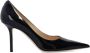 Jimmy Choo Zwarte puntige neus stiletto hakken schoenen Black Dames - Thumbnail 1