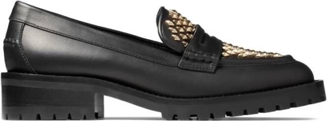 Jimmy Choo Loafers Black Dames