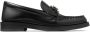 Jimmy Choo Zwarte Leren Flats met Kettingdetail Black Dames - Thumbnail 38