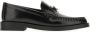 Jimmy Choo Zwarte Leren Flats met Kettingdetail Black Dames - Thumbnail 1