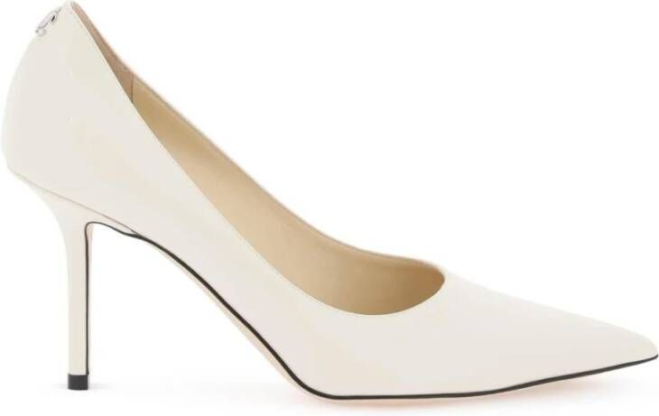 Jimmy Choo Love 85 Patentleren Pumps White Dames - Foto 1