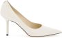 Jimmy Choo Love lakleren pumps Wit - Thumbnail 1