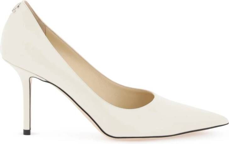 Jimmy Choo Love 85 Pumps van Lakleer White Dames