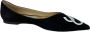 Jimmy Choo Love Flat Suede Ballerina Schoenen - Thumbnail 1