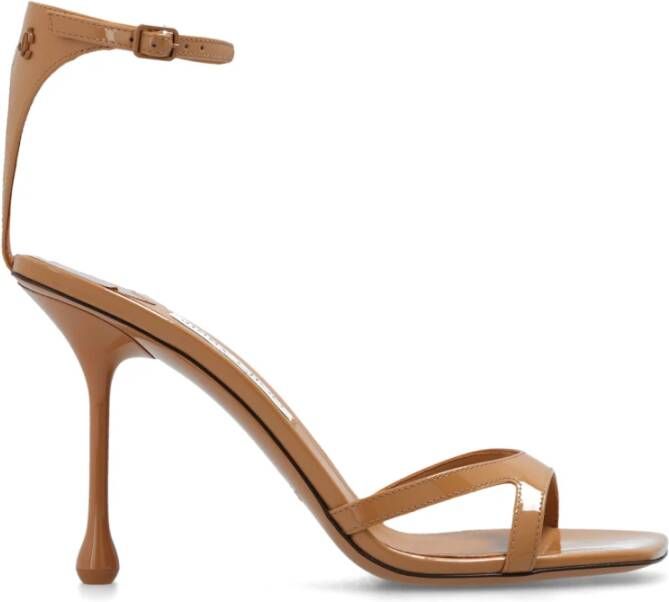 Jimmy Choo Lxia sandalen met hak Brown Dames