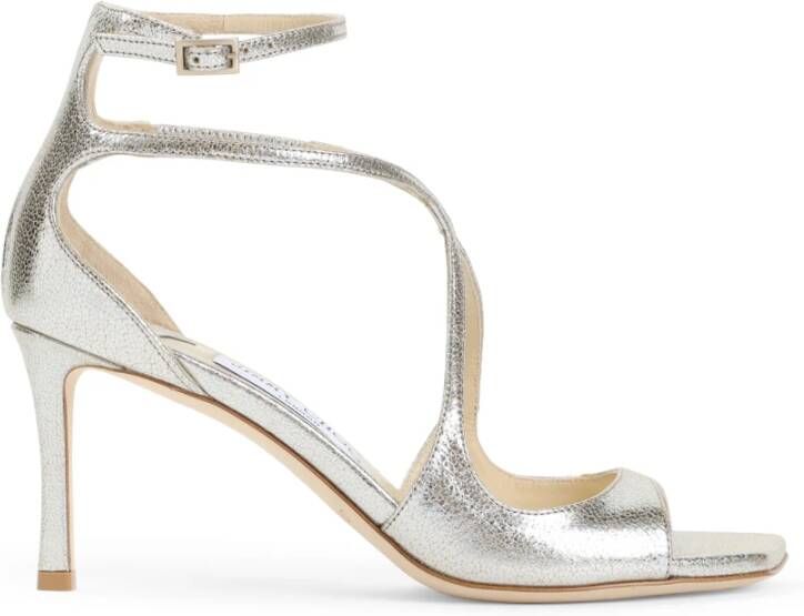 Jimmy Choo Leren Sandalen met Verstelbare Enkelband