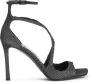 Jimmy Choo Metallic Sandalen voor Vrouwen Gray Dames - Thumbnail 7