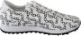 Jimmy Choo Wit zwart lederen Monza sneakers Multicolor Dames - Thumbnail 1