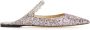 Jimmy Choo Zilveren Kristalversierde Platte Schoenen Multicolor Dames - Thumbnail 1