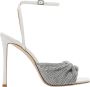 Jimmy Choo Naria sandalen met kristal Beige - Thumbnail 1