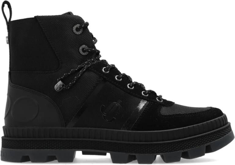 Jimmy Choo Normandy hoge sneakers Black Dames