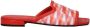 Jimmy Choo Oranje Stof Logo Slippers - Thumbnail 1