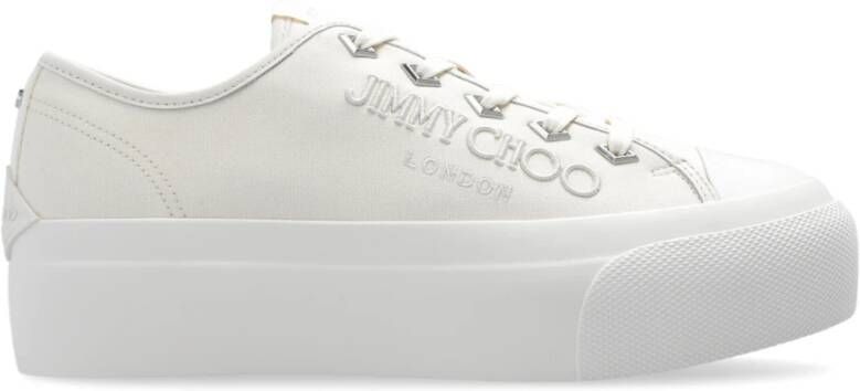 Jimmy Choo Palma Maxi platform sneakers Beige Dames