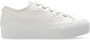 Jimmy Choo Geborduurd Logo Witte Leren Sneakers White Dames - Thumbnail 12