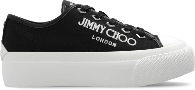 Jimmy Choo Stijlvolle Sneakers voor Trendy Looks Black