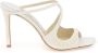 Jimmy Choo Parel Ingelegde Satijnen Muiltjes White Dames - Thumbnail 2