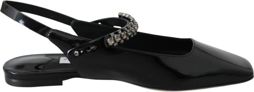 Jimmy Choo Platte sandalen Zwart Dames