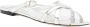 Jimmy Choo Platte zilveren sandalen voor vrouwen - Thumbnail 1