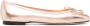 Jimmy Choo Poederroze metallic platte schoenen Pink Dames - Thumbnail 1