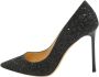 Jimmy Choo Pre-owned Fabric heels Black Dames - Thumbnail 1