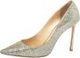 Jimmy Choo Pre-owned Fabric heels Gray Dames - Thumbnail 1