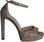 Jimmy Choo Pre-owned Fabric sandals Pink Dames - Thumbnail 1