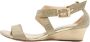 Jimmy Choo Pre-owned Fabric sandals Yellow Dames - Thumbnail 1