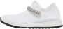 Jimmy Choo Pre-owned Knit sneakers White Dames - Thumbnail 1