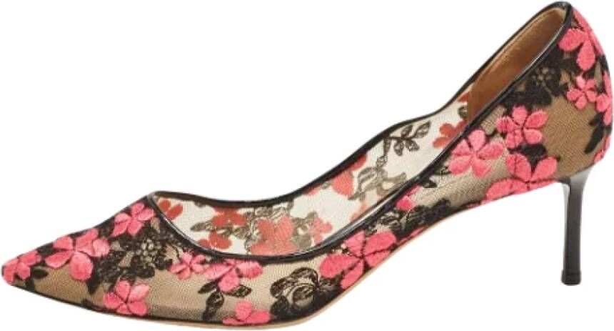 Jimmy Choo Pre-owned Lace heels Multicolor Dames