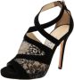 Jimmy Choo Pre-owned Lace sandals Black Dames - Thumbnail 1