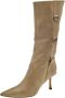 Jimmy Choo Pre-owned Leather boots Beige Dames - Thumbnail 1