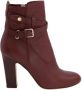 Jimmy Choo Pre-owned Leather boots Red Dames - Thumbnail 1