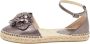 Jimmy Choo Pre-owned Leather espadrilles Gray Dames - Thumbnail 1