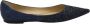 Jimmy Choo Pre-owned Leather flats Blue Dames - Thumbnail 1
