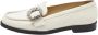 Jimmy Choo Pre-owned Leather flats White Dames - Thumbnail 1