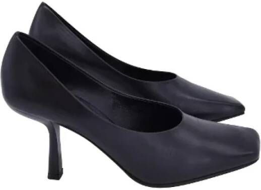 Jimmy Choo Pre-owned Leather heels Black Dames