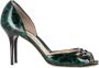 Jimmy Choo Pre-owned Leather heels Green Dames - Thumbnail 1