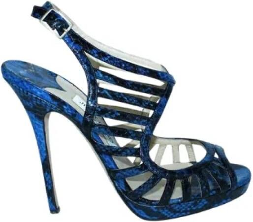 Jimmy Choo Pre-owned Leather heels Multicolor Dames