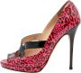 Jimmy Choo Pre-owned Leather heels Pink Dames - Thumbnail 1