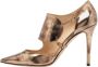 Jimmy Choo Pre-owned Leather heels Yellow Dames - Thumbnail 1