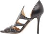 Jimmy Choo Pre-owned Leather sandals Black Dames - Thumbnail 1