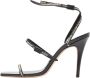 Jimmy Choo Pre-owned Leather sandals Black Dames - Thumbnail 1