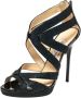 Jimmy Choo Pre-owned Leather sandals Blue Dames - Thumbnail 1