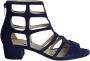 Jimmy Choo Pre-owned Leather sandals Blue Dames - Thumbnail 1