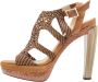 Jimmy Choo Pre-owned Leather sandals Brown Dames - Thumbnail 1