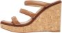 Jimmy Choo Pre-owned Leather sandals Brown Dames - Thumbnail 1