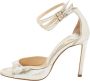 Jimmy Choo Pre-owned Leather sandals Gray Dames - Thumbnail 1