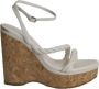 Jimmy Choo Pre-owned Leather sandals White Dames - Thumbnail 1